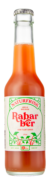 Naturfrisk Økologisk Rabarber Saft