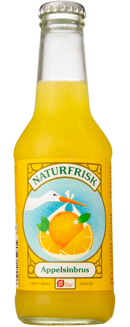 Naturfrisk Økologisk Sodavand Appelsinbrus
