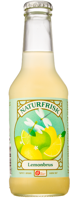 Naturfrisk Økologisk Sodavand Lemon