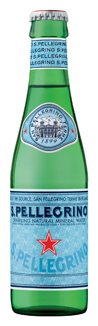San Pellegrino glas