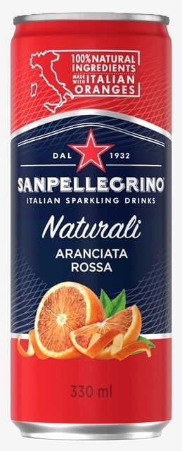 San Pellegrino Blodappelsin Aranciata Rossa