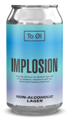 To Øl Implossion Lager 0,5%