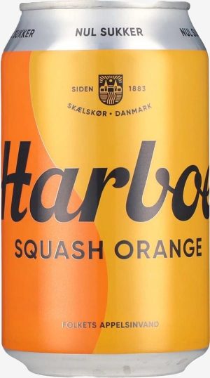 Harboe Squash Orange 0% sukker