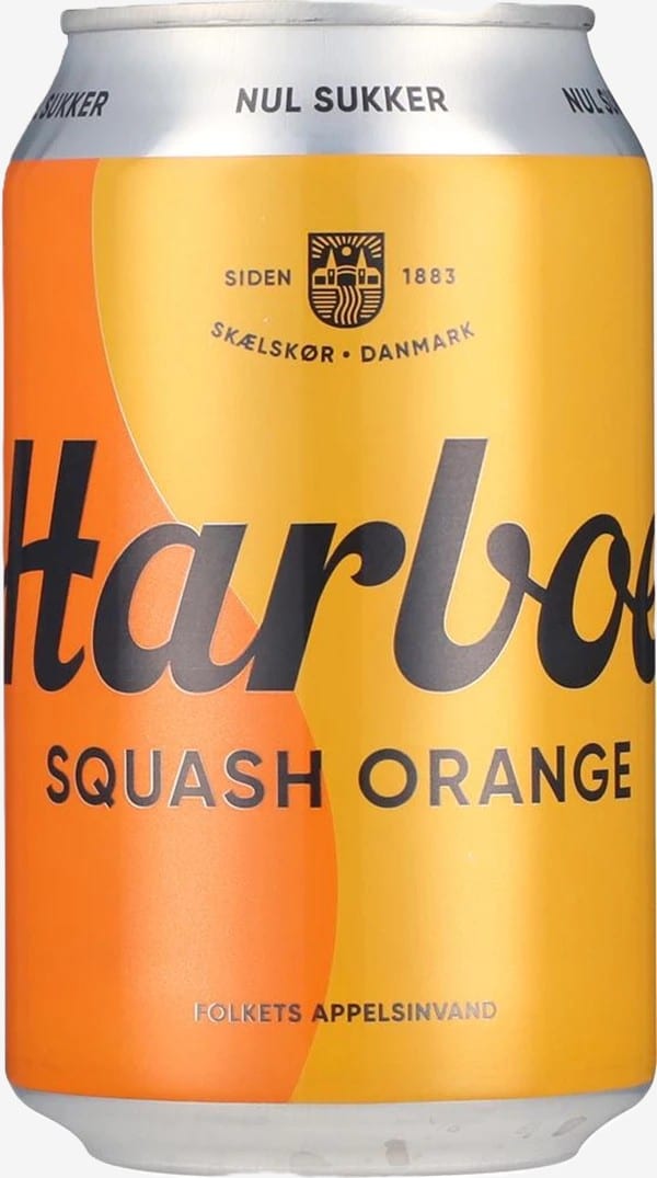 Harboe Squash Orange 0% sukker