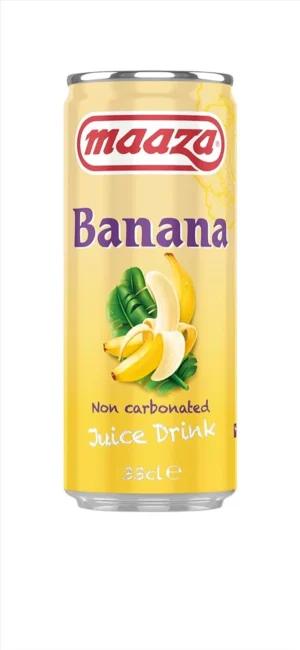 Maaza Banan dåse 24stk