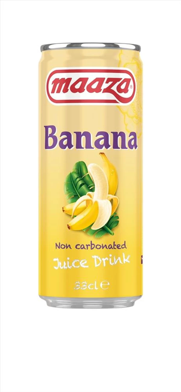Maaza Banan dåse 24stk